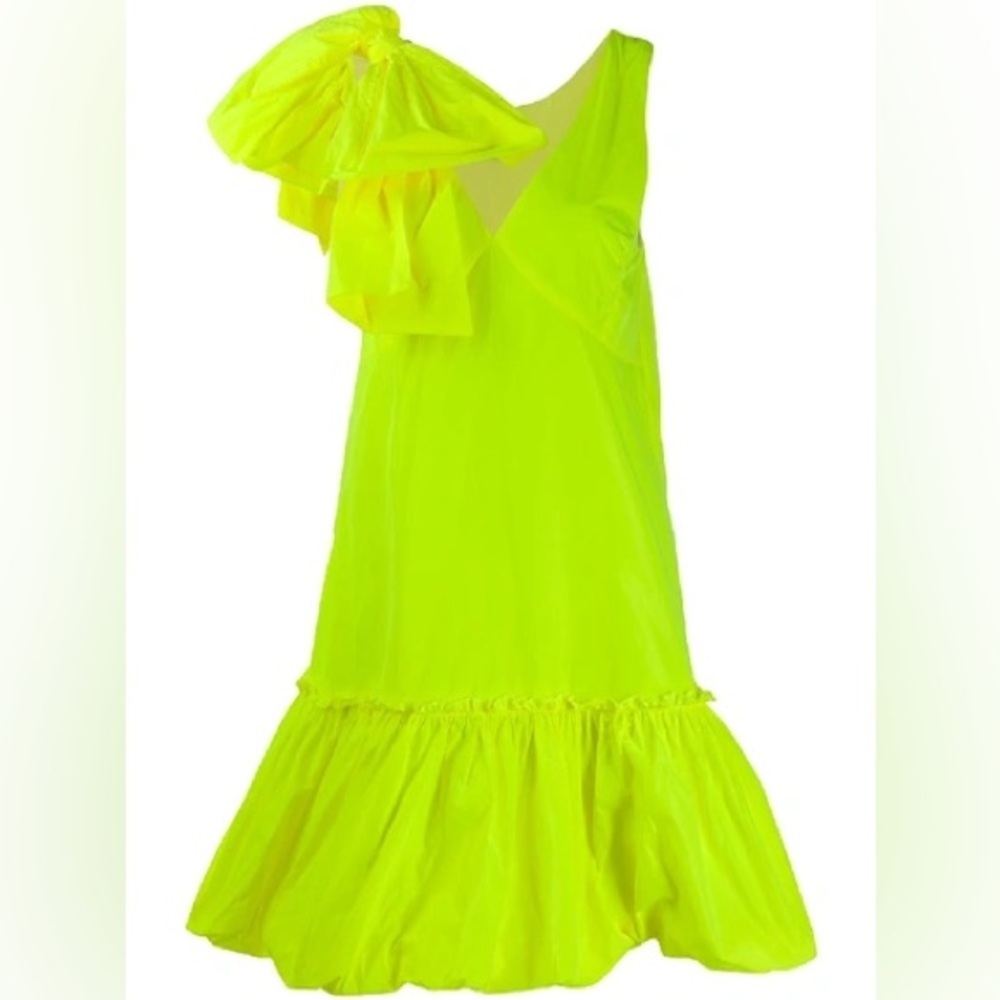 E3 ESSENTIEL ANTWERP
Volleyball Pleated Mini Dress In Yellow‎